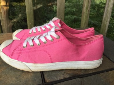 Hot Pink Fuchsia Sneakers Women Shoe Sz 