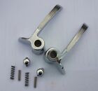 <!--F#f_0-->RECHROMED PAIR OF FRONT 1/4 QUARTER VENT WINDOW HANDLES SUITS EJ EH HD HR HOLDEN<!--F/-->