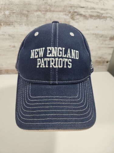 Cappello/cappello New England Patriots Reebok NFL Equipaggiamento Ufficiale Jean Look Blu  - Foto 1 di 10