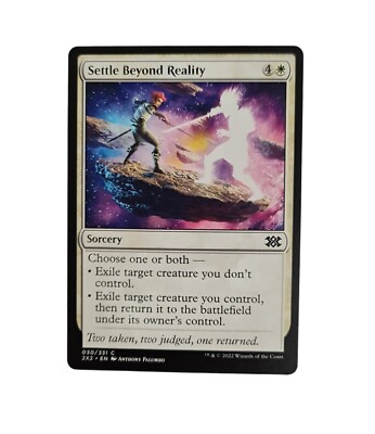 MTG Settle Beyond Reality Common  (2X2) Double Masters 2022 - 030/331