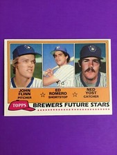 1981 TOPPS BASEBALL SET BREAK CARD #  659 Brewers Future Stars  NM/MT