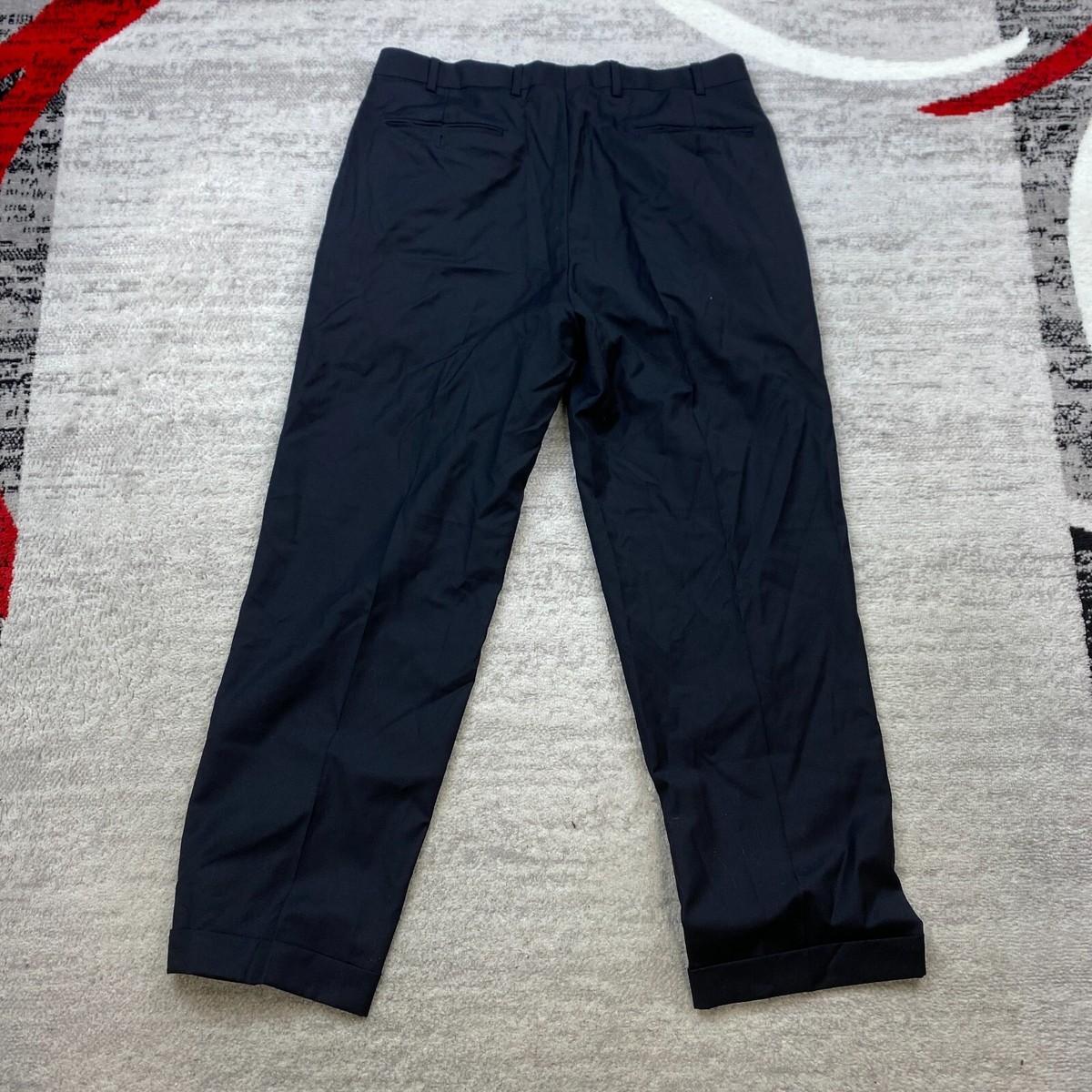 Brooks Brothers Loro Piana スラックス 古着 VTG Brooks Brothers Loro Piana Wool Dress Pants Mens 35 Blue