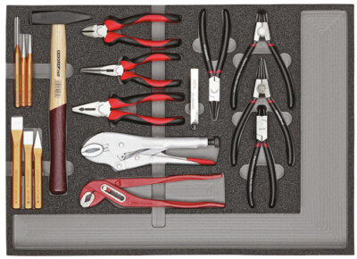GEDORE 3301682 29-Piece Tool set pliers+strik.tools CT 29pcs