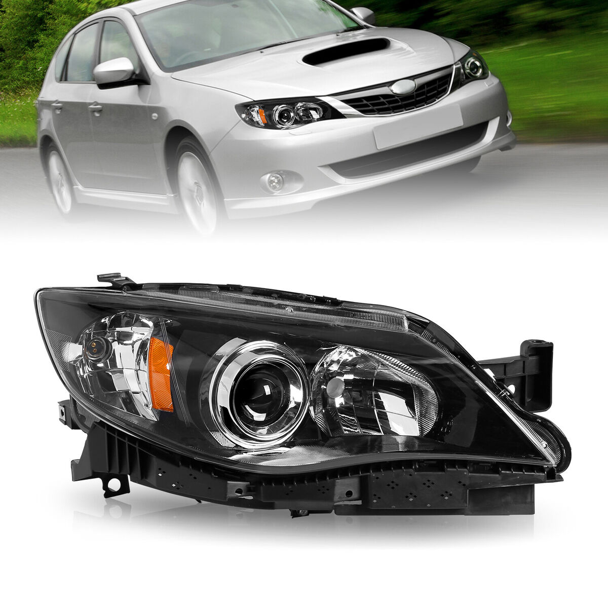 For 2008-2011 Subaru Impreza Sport WRX OE Style Halogen Passenger Side Headlight For 2008-2011 Subaru Impreza Sport WRX OE Style Halogen Passenger Side Headlight