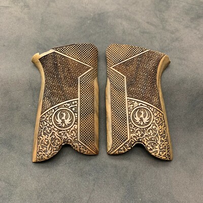 【美品】 ARMA PRO101 Ruger P85, P89, P90 & P91 Turkish Walnut Wood Grips Handmade