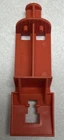 Vtg 1988 GI Joe Vehicle Desert Fox Original Orange Gun Mount Accessory Part