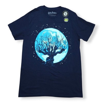 Harry Potter Loot Crate Exclusive T-Shirt Gr. M Blau Kurzarm Grafikdruck