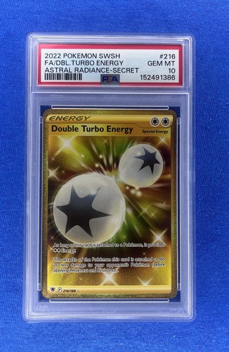 Double Turbo Energy graded PSA 10 for sale on eBay