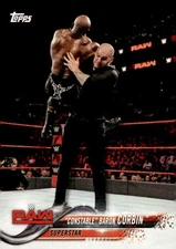 Constable" Baron Corbin 2018 Topps WWE Then Now Forever - #106 -