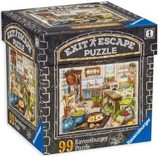 NEW Ravensburger 99 Pieces Jigsaw Puzzle Exit Escape In the manor house kitche