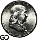 1962 Franklin Half Dollar, Choice BU++