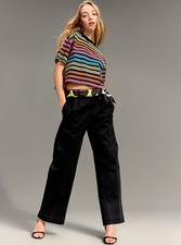 SALE Old Navy-Christopher John Rogers High-Waisted Pull-On Utility Barrel Pants