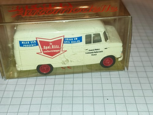 Opel Blitz General Motors Netherland Liefer Kasten Wagen Bus Van H0 1:87 Brekina