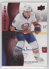 2023-24 Upper Deck Premier Rookies Auto William Dufour #105 Auto 04fk
