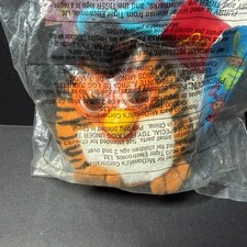 McDonalds Furby 2000 Tiger 2 Sealed Plush Clip Happy Meal Toy Keychain Vintage