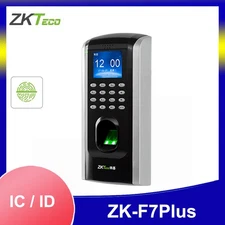 ZK F7plus Biometric Fingerprint Access Control+Attendance Time Clock +TCP/IP New