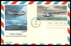 CHINA CLIPPER SEAPLANE #UXC22 FLEETWOOD CACHET 1985 Air Mail FD CARD UNADDR