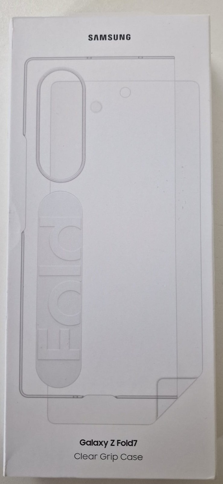 Samsung Z Fold7 Clear Grip Case- EF-QF966