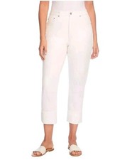 FRYE WOMEN'S HIGH RISE STRETCH CUFFED CROP JEANS