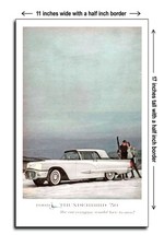 1959 Thunderbird 59 The Car Everyone Would Love To Own - 11x17 Poster
