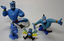 Disney Original Vintage 1990's Aladdin The Genie PVC 4pcs Some RARE
