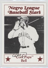 1986 Fritsch Negro League Baseball Stars James Cool Papa Bell #90 HOF 0w6