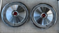 13 All Stainless Hubcaps 2 Fits Vintage Antique Retro Trailers 1975 Mustang 13 All Stainless Hubcaps 2 Fits Vintage Antique Retro Trailers 1975 Mustang
