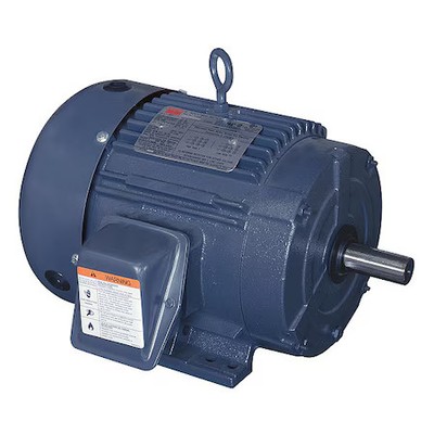 Dayton 194143.00 Three-Phase General Purpose Motor, 2 Hp, 184T Frame, 230/460V