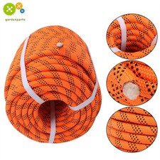 1/2"  200' 48 Strands Polyester Braided Arborist Rope Bull Rope Orange  Black