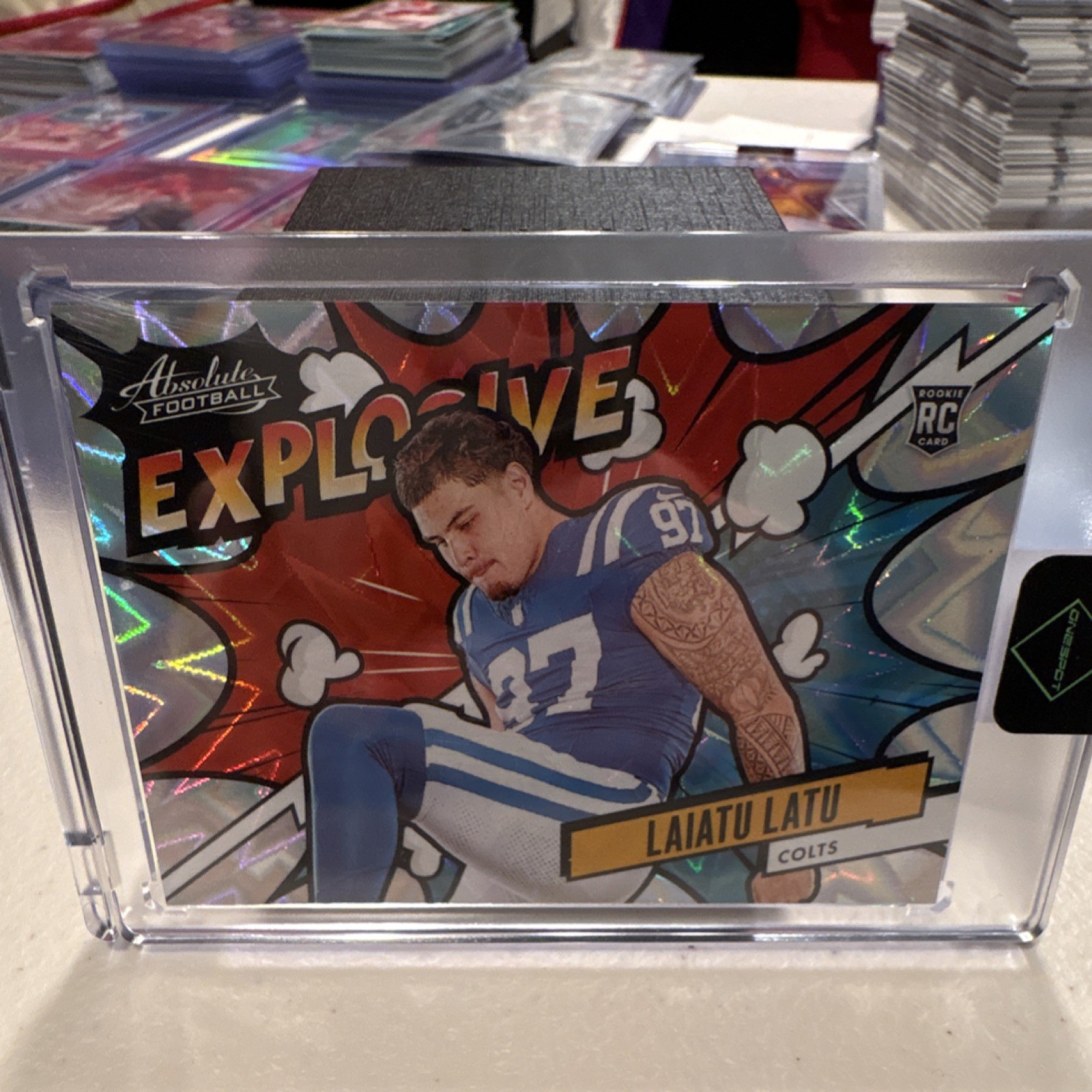 2024 Panini Absolute Explosive Rookie Laiatu Latu #EX-LLU Colts NFL