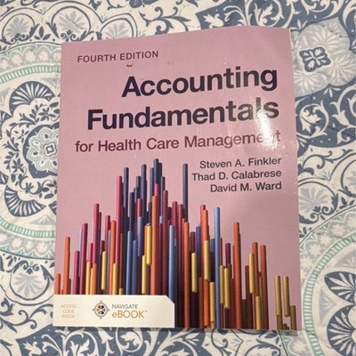 Jones & Bartlett Learning Accounting Fundamentals Health Care 4th Ed Paperback  