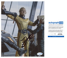 Lewis Pullman Signed Autographed THUNDERBOLTS SENTRY 8x10 Photo PROOF ACOA C