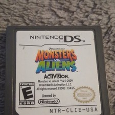 Activision Monsters vs. Aliens Nintendo DS 2009 E NTSC-U/C Cart Only
