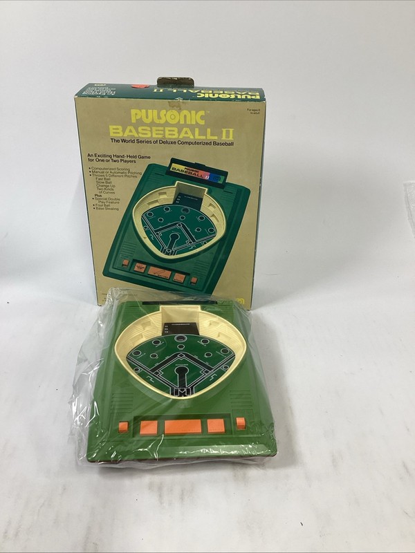 Pulsonic Baseball II 2 by MEGO Handheld Electronic Game 1979 - New - Open Box