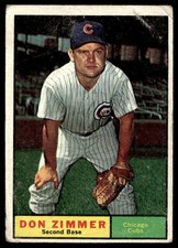 1961 Topps Don Zimmer #493