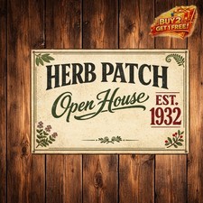 Funny Garden Decor Metal Sign 12x8 Inch Plaque Gift for Gardener Home Decor