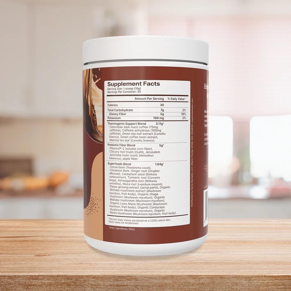 Santo Remedio Entalla, Super Café Coffee JAr. 30 Servings, Net Wt. 10.58 oz 3...