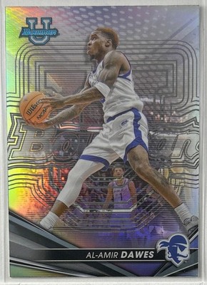 2022-23 Bowman U Best #45 Al-Amir Dawes Refractors Seton Hall Pirates