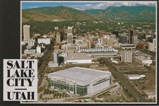 Home of the NBA Utah Jazz & NHL Utah Mammoth - Delta Center Postcard #3