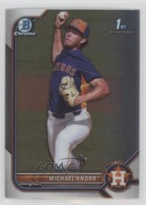 2022 Bowman Draft Chrome Michael Knorr #BDC-120 6u5