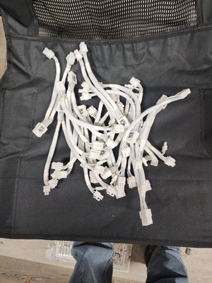 8pin Gpu Splitter White, Used, GPU RISER BRAND, 8pin To 2x6+2 PCIE, 16 PACK!!!!