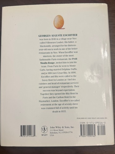 Escoffier : The Complete Guide to the Art of Modern Cookery by R. J. Kaufmann... - Picture 2 of 4