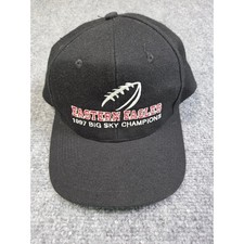 Vintage Eastern Eagles 1997 Big Sky Champions Hat Black Snapback KC Cap