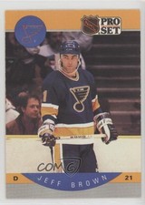 1990-91 Pro Set Jeff Brown #260 16jy
