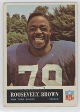1965 Philadelphia Rosey Brown #115 HOF 2u3