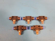 LOT OF 5 Automation Direct FVU532, NITRA inline flow control valve