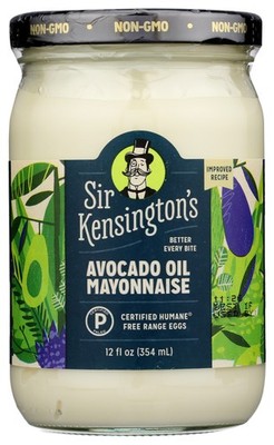 Sir Kensington'S Mayonnaise With Avocado Oil 12 Fl Oz Jar