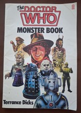 1985 edition The Doctor Who Monster Book by Terrance Dicks
