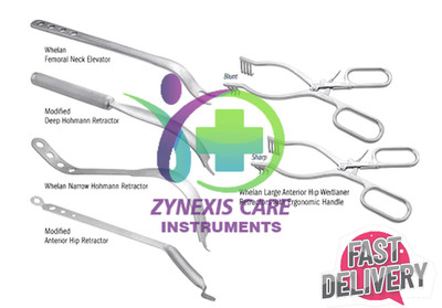Orthopedic Basic Anterior Approach Instrument Set of 7 pcs