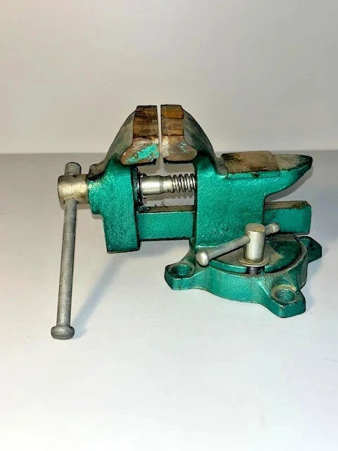 Ancien étau D'établi - Taille 100mm - Outillage Vintage